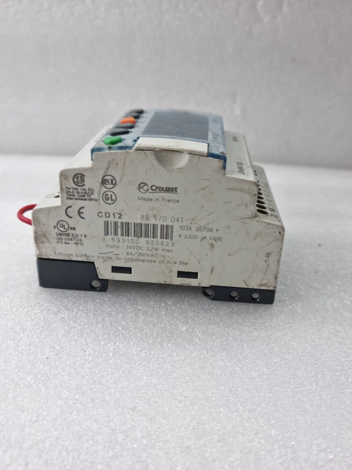 (Used Working) Crouzet CD12 88970041 24VDC Millenium 3 Plc Controller